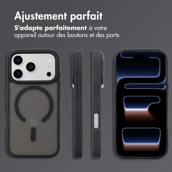 imoshion Coque Color Guard avec MagSafe Apple iPhone 17 Pro - Noir