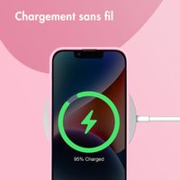 imoshion Coque Couleur Apple iPhone 14 - Bubblegum Pink