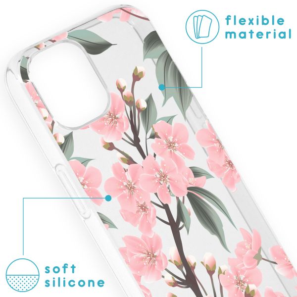 imoshion Coque Design iPhone 13 - Cherry Blossom