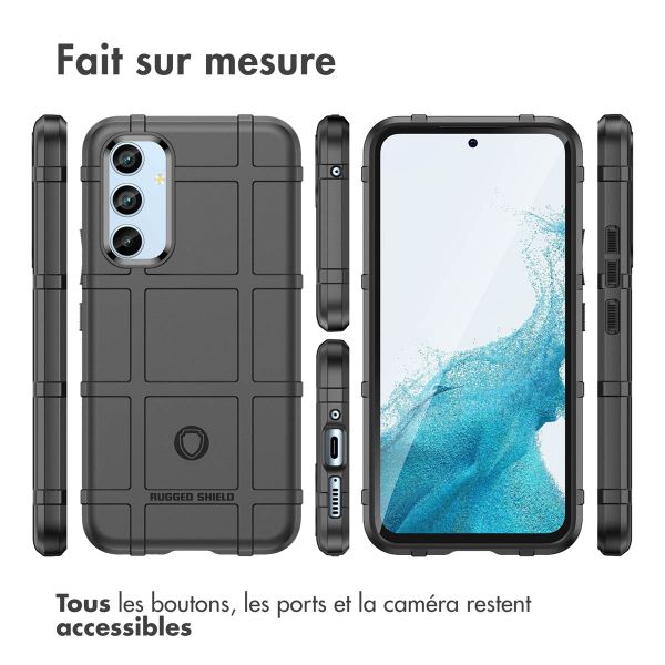 imoshion Coque Arrière Rugged Shield Samsung Galaxy A54 (5G) - Noir