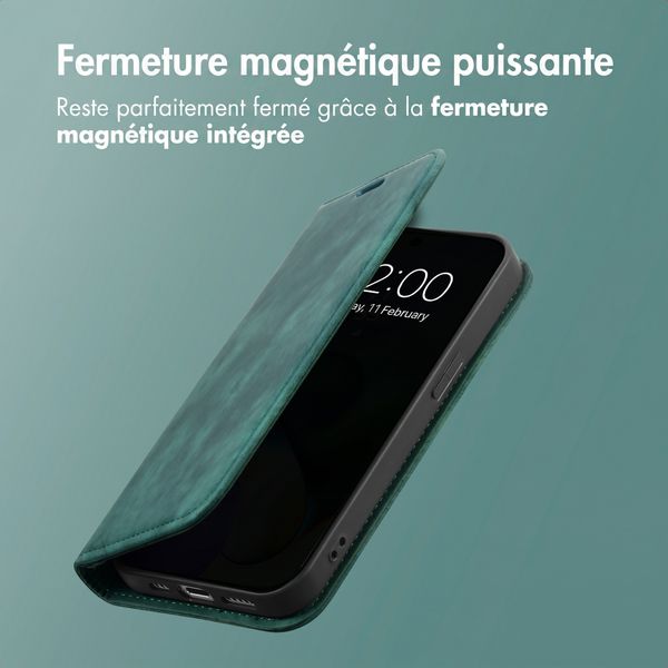 imoshion Étui de téléphone portefeuille Slim Motorola Edge 70 Fusion - Vert