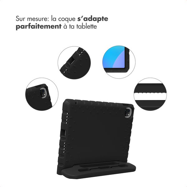 imoshion Coque kidsproof avec poignée Apple iPad Pro 11 (2025) M5 / (2024) M4 - Noir