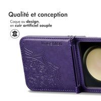 imoshion Mandala Bookcase Samsung Galaxy Z Flip 6 - Violet