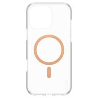 CARE by PanzerGlass Coque Urban Combat MagSafe iPhone 16 Pro Max - Transparent / Peach