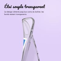 Coque personnalisée avec polaroid iPhone 16 - Transparent