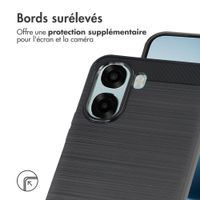 imoshion Coque Brushed Oppo A6x (4G/5G) - Noir