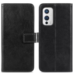 imoshion Étui de téléphone portefeuille Luxe OnePlus 9 - Noir