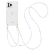 imoshion Coque avec dragonne + bracelet iPhone 12 Pro Max - Perles