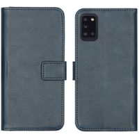 imoshion Étui de téléphone portefeuille Luxe Galaxy A31 - Bleu foncé