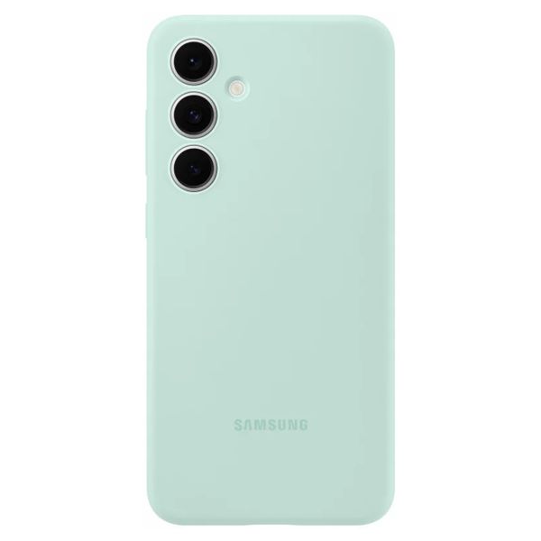 Samsung Original Coque en silicone Galaxy S24 FE - Mint