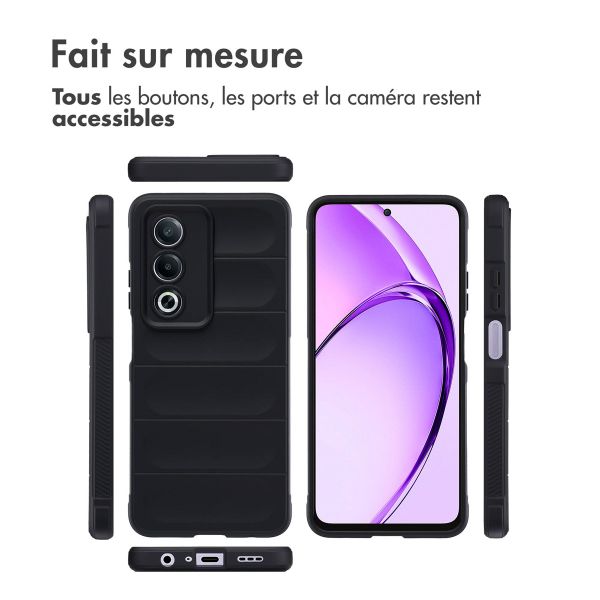 imoshion Coque arrière EasyGrip Oppo A80 5G - Noir