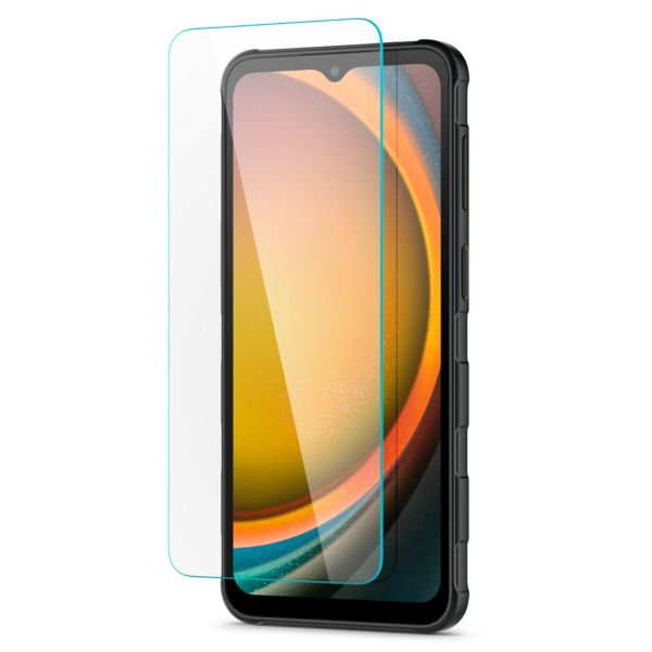 Spigen Protection d'écran en verre trempé GLAStR Fit 2 Paquets + Applicator Samsung Galaxy Xcover 7 Pro