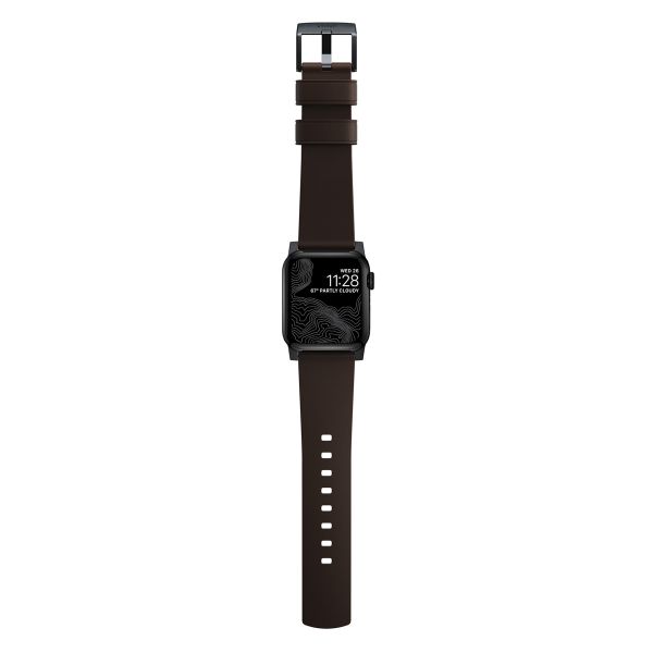 Nomad Bracelet Active Pro Apple Watch Series 1 á 10 / SE / Ultra (2) (44/45/46/49 mm) - Marron/Noir