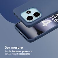 imoshion Coque Couleur Xiaomi Redmi Note 14 (5G) - Bleu foncé