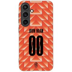 Crée ta propre coque arrière Nederlands Elftal Samsung Galaxy S24 - Équipe nationale néerlandaise '88