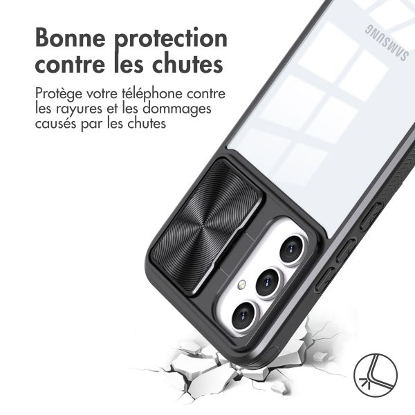 imoshion Coque arrière Camslider Samsung Galaxy A54 (5G) - Noir