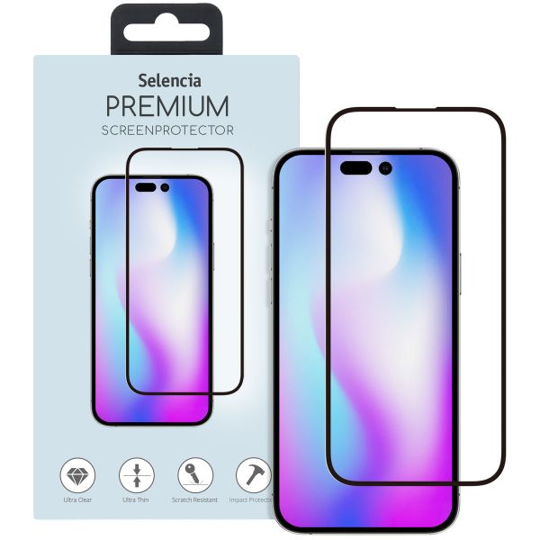 Selencia Protection d'écran premium en verre trempé durci iPhone 14 Pro