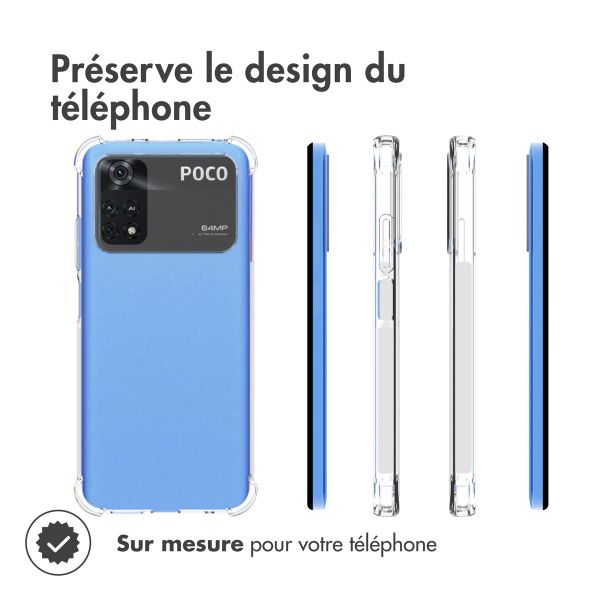 imoshion Coque antichoc Xiaomi Poco M4 Pro 5G - Transparent