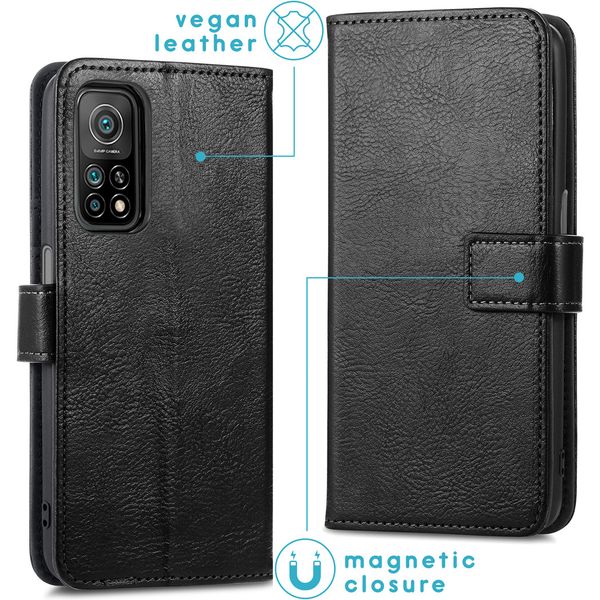 imoshion Étui de télephone portefeuille de luxe Xiaomi Mi 10T (Pro) - Noir