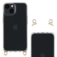 Selencia Coque arrière avec crochets amovibles Apple iPhone 14 - Transparent
