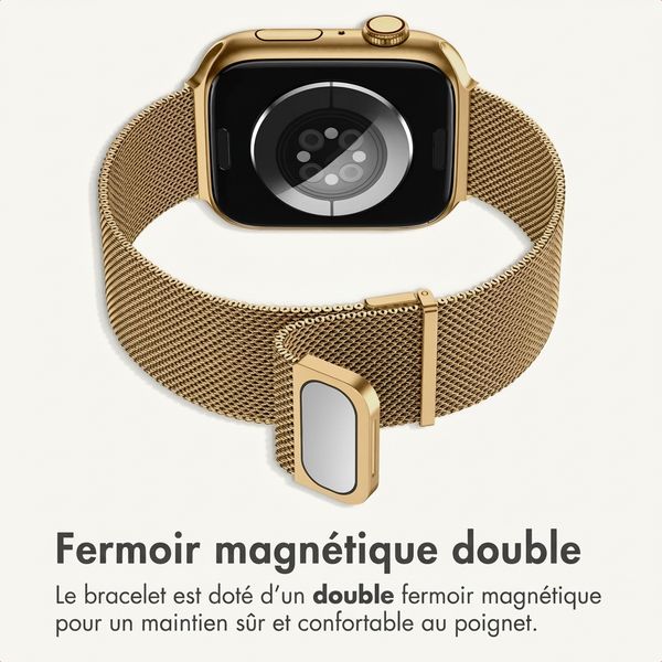 imoshion Bracelet magnétique milanais Apple Watch | 44/45/46/49 mm - Doré
