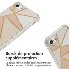 imoshion Coque Design avec cordon Apple iPhone SE (2022 / 2020) / 8 / 7 - Beige Graphic