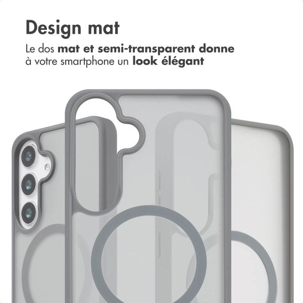 imoshion Coque Color Guard avec MagSafe Samsung Galaxy S25 - Gris