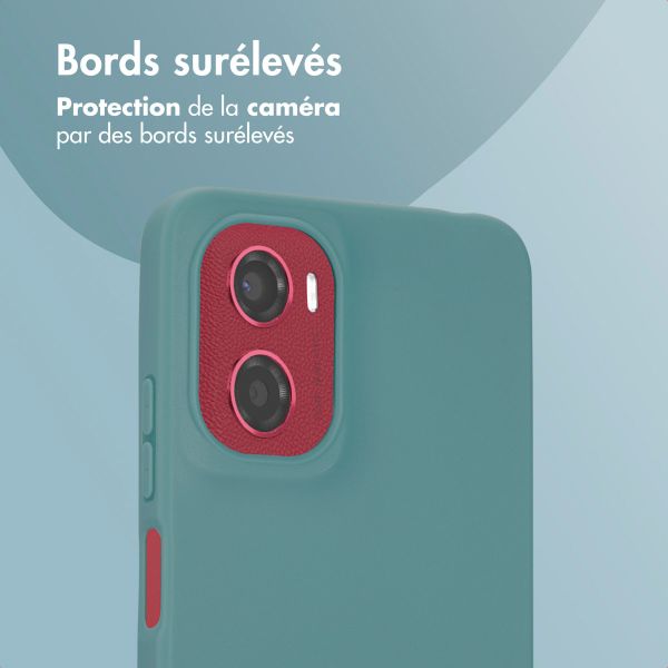 imoshion Coque Couleur Motorola Moto G05 / E15 - Pine Green