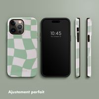 Selencia Coque arrière Vivid Apple iPhone 14 Pro Max - Groovy Sage Green