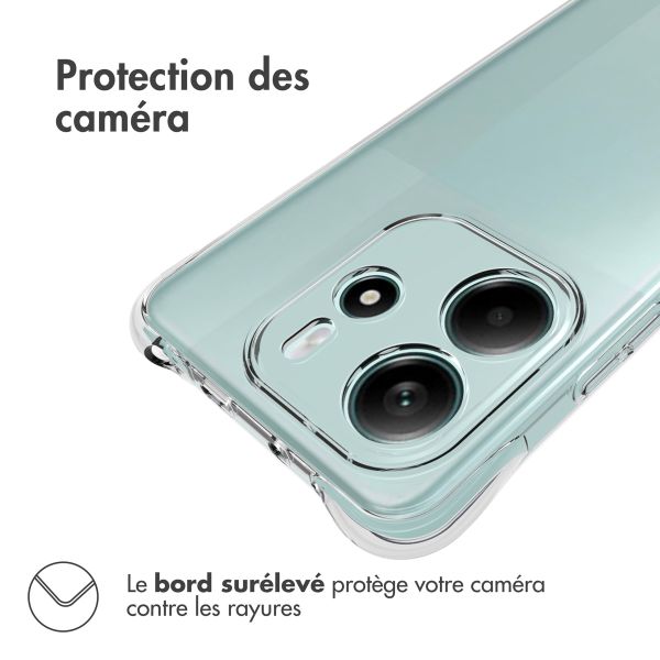 imoshion Shockproof Case Xiaomi Redmi Note 14 (5G) - Transparent