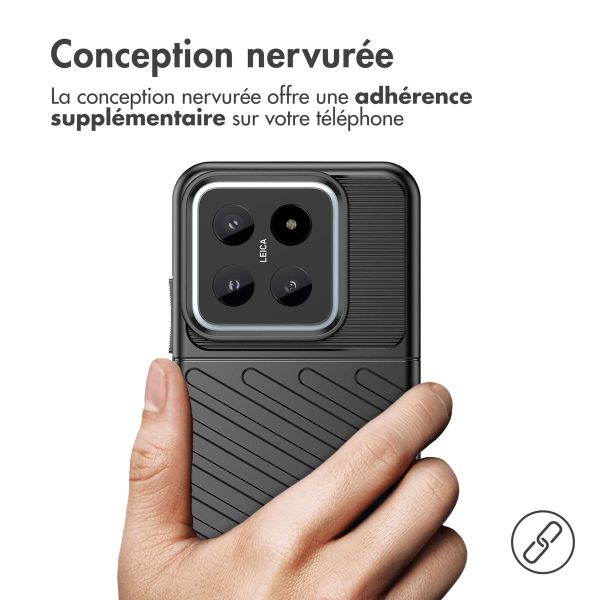 imoshion Coque Arrière Thunder Xiaomi 14 - Noir