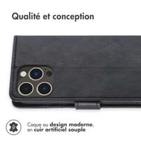 imoshion Étui de télephone portefeuille Apple iPhone 14 Pro Max - Noir