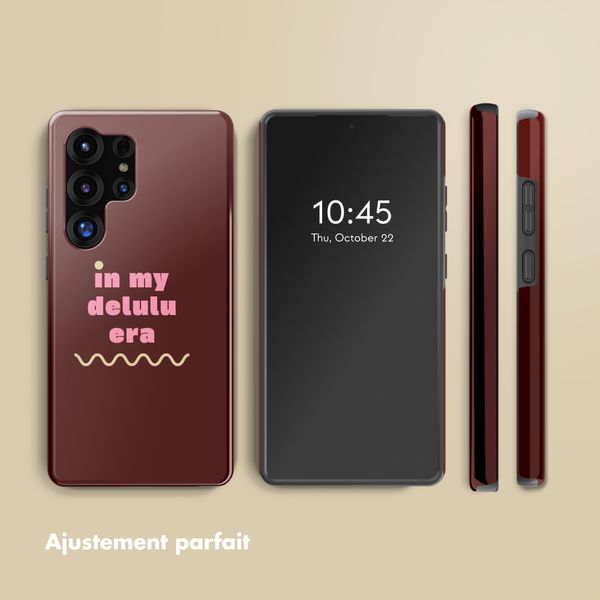 Selencia Coque arrière Vivid Samsung Galaxy S25 Ultra - Delulu