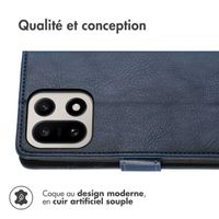 imoshion Étui de télephone portefeuille OnePlus 15 - Bleu foncé