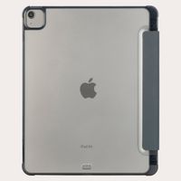 Tucano Satin folio case iPad Air 13 pouces (2024) M2 - Bleu foncé