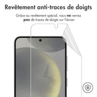 imoshion Protection d'écran Film 3pack Samsung Galaxy S25 Plus