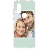 Concevez votre propre coque en gel Motorola One Vision - Transparent