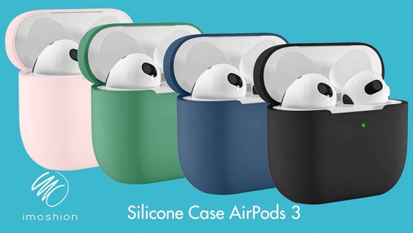 imoshion Coque en silicone AirPods 3 (2021) - Vert foncé