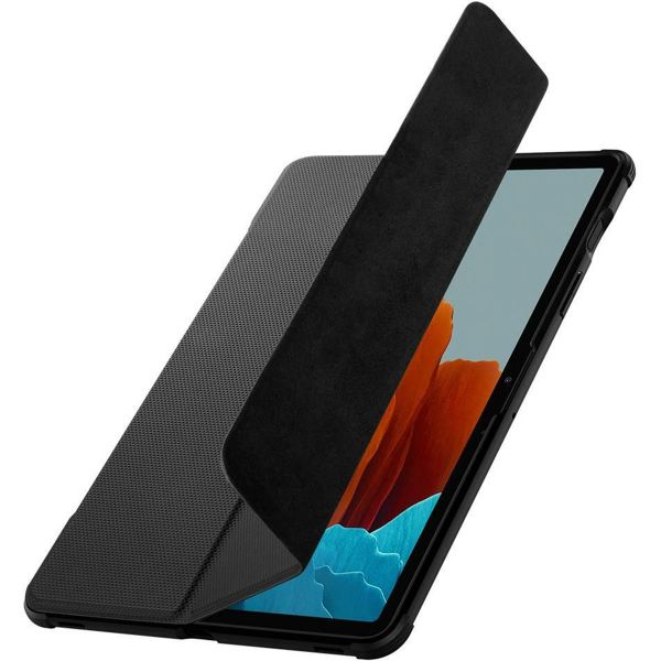 Spigen Coque tablette Rugged Armor Pro Samsung Galaxy Tab S8 / S7 - Noir