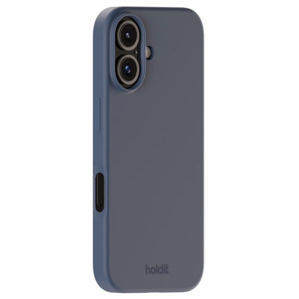 Holdit Coque Silicone Apple iPhone 16 - Pacific Blue