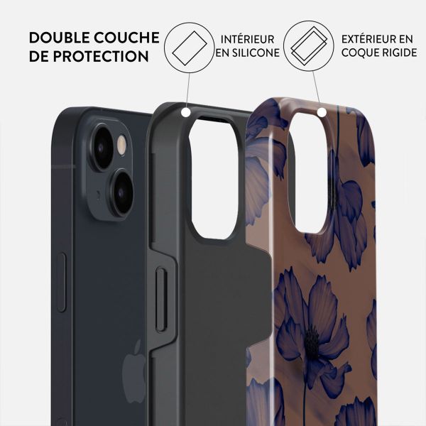Burga Coque arrière Tough Apple iPhone 15 - Velvet Night