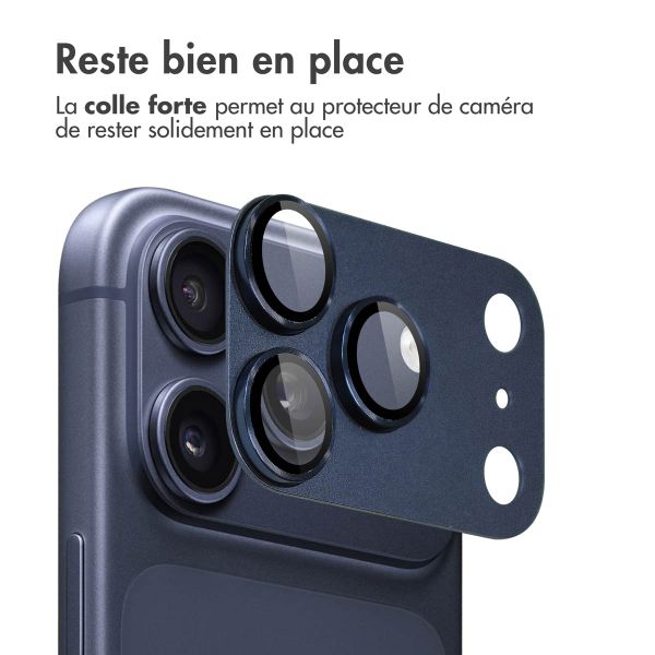 imoshion Protection Caméra en verre trempé 2 Pack Apple Apple iPhone 17 Pro Max - Deep Blue