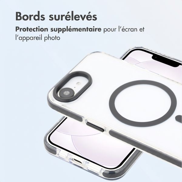 imoshion Coque Combat MagSafe Apple iPhone 17e / 16e - Noir