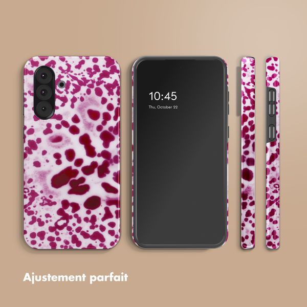 Selencia Coque arrière Vivid Samsung Galaxy A36 / A56 - Cosmic Orchid