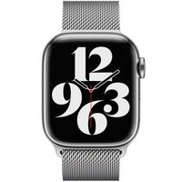 Apple ﻿Bracelet à boucle Milanais Apple Watch Series 1-9 / SE - 38/40/41 mm / Series 10 - 42 mm - Silver