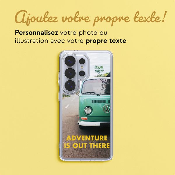 Concevez votre propre coque transparente Samsung Galaxy S26 Ultra - Transparent