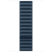 Apple Bracelet à maillons magnétique FineWoven Apple Watch Series 1 á 10 / SE / Ultra (2) (44/45/46/49 mm) - Taille S/M - Baltic Blue