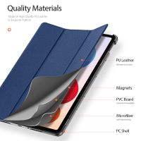 Dux Ducis Coque tablette Domo Xiaomi Redmi Pad 2 Pro - Bleu foncé