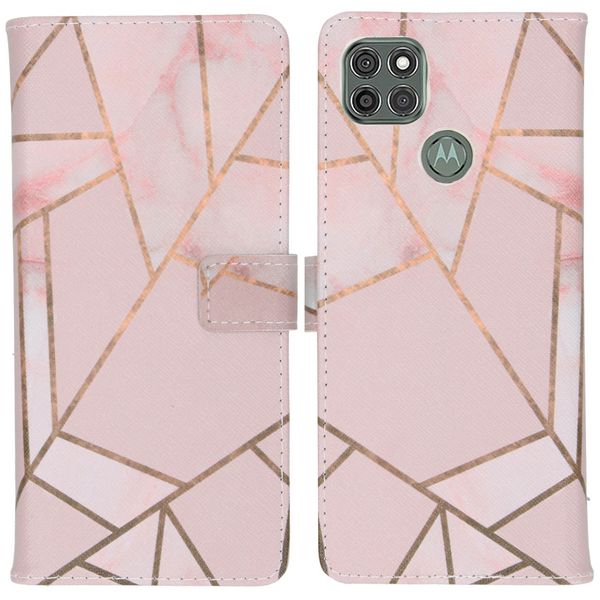 imoshion Coque silicone design Motorola Moto G9 Power - Pink Graphic