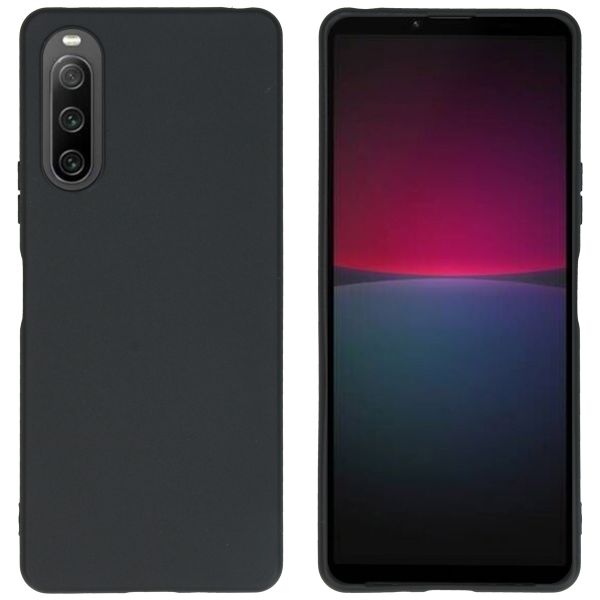 imoshion Coque Couleur Sony Xperia 10 V - Noir